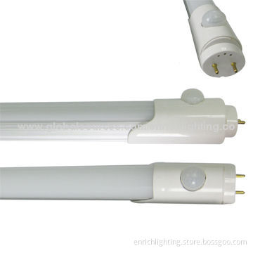 2ft IR Motion Sensor T8 LED Tubes with 85 to 265V AC Input Voltage and 140° Inductive Angle